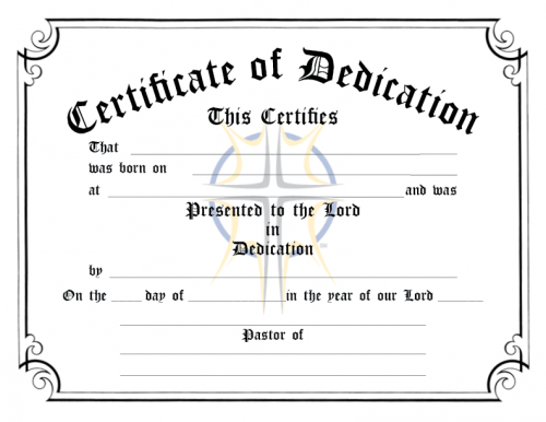 dedication_certificate – The Bible Fellowship Church